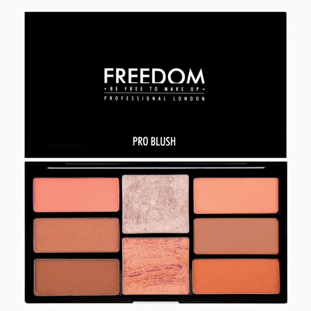 🇬🇧Freedom Pro Blush Palette ✨️🍑Peach & Baked🍑✨️